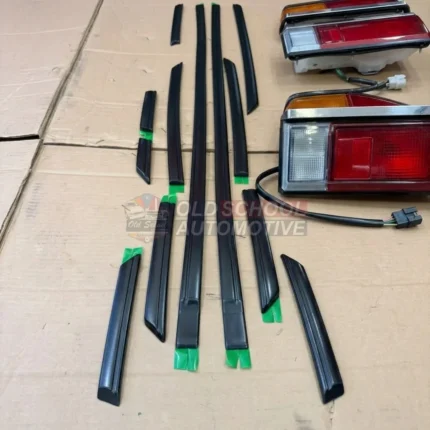 Toyota Corolla 1982-83 Body Molding and Bonnet Chrome TE72- 2 door